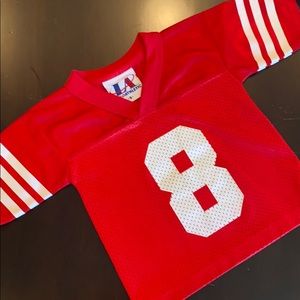 Little kids 49ers young jersey size small